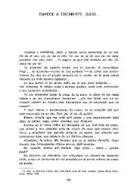 Empecé a escribirte, Julio ... / Jean Thiercelin | Biblioteca Virtual Miguel de Cervantes