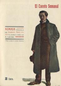 Nómada : (De la falta de amor) / Gabriel Miró ; ilustraciones de A. Lozano | Biblioteca Virtual Miguel de Cervantes