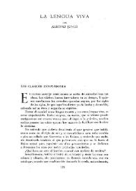 La lengua viva / por Alfonso Junco | Biblioteca Virtual Miguel de Cervantes