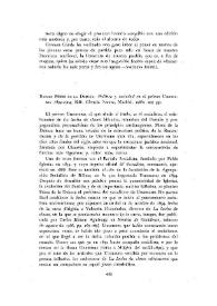Rafael Pérez de la Dehesa: "Política y sociedad en el primer Unamuno: 1894-1904". Edit.Ciencia Nueva. Madrid, 1966; 207 pp. / Alberto Gil Novales | Biblioteca Virtual Miguel de Cervantes