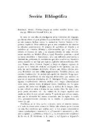 Ángel Rosenblat: nuestra lengua en ambos mundos | Biblioteca Virtual Miguel de Cervantes