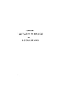 Don Valentín de Zubiaurre / por el Marqués de Lozoya | Biblioteca Virtual Miguel de Cervantes