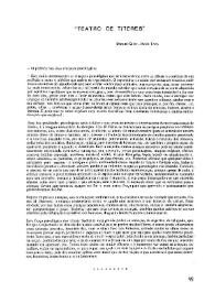 Teatro de títeres / Manuel Sáinz-Pardo Toca | Biblioteca Virtual Miguel de Cervantes