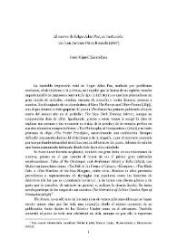 "El cuervo" de Edgar Allan Poe, en traducción de Juan Antonio Pérez Bonalde (1887) / Juan Miguel Zarandona | Biblioteca Virtual Miguel de Cervantes