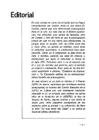 Boletín Iberoamericano de Teatro para la Infancia y la Juventud, núm. 31 (octubre-diciembre 1983). Editorial | Biblioteca Virtual Miguel de Cervantes