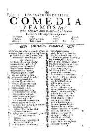 Los pastores de Belen / del licenciado Gaspar Lozano | Biblioteca Virtual Miguel de Cervantes