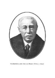 El Excmo. Sr. D. José Ramón Mélida / Vicente Castañeda | Biblioteca Virtual Miguel de Cervantes