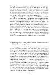 Mario Vargas Llosa : García Márquez : historia de un deicidio  [Reseñas] / Luis Sainz de Medrano Arce | Biblioteca Virtual Miguel de Cervantes