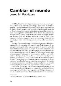 Cambiar el mundo / Josep M. Rodríguez | Biblioteca Virtual Miguel de Cervantes