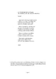 Al Yncendio de la plaza de Madrid [1631] [Soneto] / Felipe Godínez | Biblioteca Virtual Miguel de Cervantes