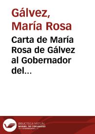 Carta de María Rosa de Gálvez al Gobernador del Consejo de Castilla solicitando nueva censura eclesiástica para la comedia "Un loco hace ciento", rechazada por la Vicaría Eclesiástica de Madrid, fechada el 28 de mayo de 1801 | Biblioteca Virtual Miguel de Cervantes
