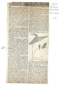Canarios / Por Joaquín Calvo Sotelo | Biblioteca Virtual Miguel de Cervantes