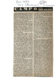 Campo / escribe: Joaquín Calvo Sotelo | Biblioteca Virtual Miguel de Cervantes