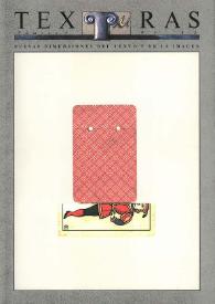 Texturas : Nuevas Dimensiones del Texto y de la Imagen. Núm. 4, Año 1994-95 | Biblioteca Virtual Miguel de Cervantes