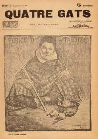 Quatre gats. Publicació artística-literària. Núm. 7 Dijous 23 de març, 1899 | Biblioteca Virtual Miguel de Cervantes