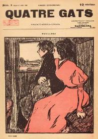 Quatre gats. Publicació artística-literària. Núm. 9 Dijous 6 d'abril, 1899 | Biblioteca Virtual Miguel de Cervantes