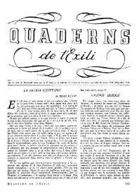 Quaderns de l'exili. Any II, núm. 6, març-abril 1944 | Biblioteca Virtual Miguel de Cervantes