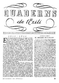 Quaderns de l'exili. Any III, núm. 13, maig-juny 1945 | Biblioteca Virtual Miguel de Cervantes