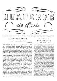 Quaderns de l'exili. Any V, núm. 26, març-abril 1947 | Biblioteca Virtual Miguel de Cervantes