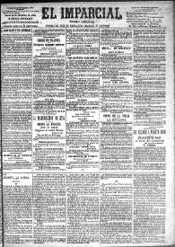 El Imparcial. 31 de octubre de 1895 | Biblioteca Virtual Miguel de Cervantes