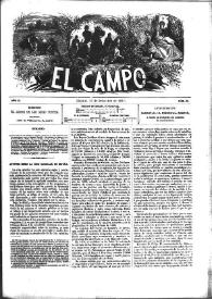 El Campo. Núm. 20, 16 de septiembre de 1877 | Biblioteca Virtual Miguel de Cervantes