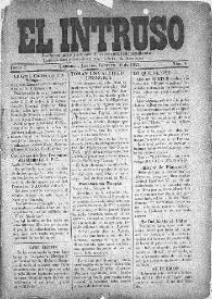 El intruso. Bi-Semanario Joco-serio netamente independiente. Tomo I, núm. 6, jueves 10 de febrero de 1921 | Biblioteca Virtual Miguel de Cervantes