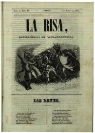 La risa : enciclopedia de extravagancias. Tom. II, Núm. 39, 7 de enero de 1844 | Biblioteca Virtual Miguel de Cervantes
