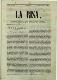 La risa : enciclopedia de extravagancias. Tom. II, Núm. 44, 11 de febrero de 1844 | Biblioteca Virtual Miguel de Cervantes