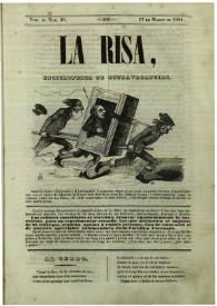 La risa : enciclopedia de extravagancias. Tom. II, Núm. 49, 17 de marzo de 1844 | Biblioteca Virtual Miguel de Cervantes