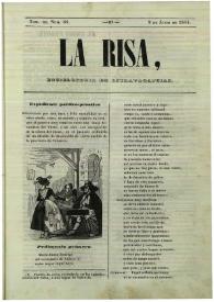 La risa : enciclopedia de extravagancias. Tom. III, Núm. 61, 9 de junio de 1844 | Biblioteca Virtual Miguel de Cervantes