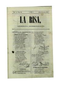 La risa : enciclopedia de extravagancias. Tom. III, Núm. 66, 14 de julio de 1844 | Biblioteca Virtual Miguel de Cervantes