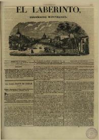 El laberinto. Núm. 10, domingo 16 de marzo 1845 | Biblioteca Virtual Miguel de Cervantes