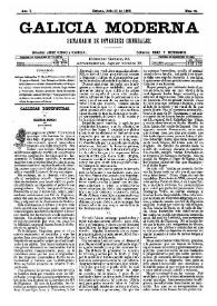 Galicia Moderna. Núm. 12, 19 de julio de 1885 | Biblioteca Virtual Miguel de Cervantes