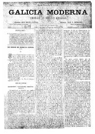 Galicia Moderna. Núm. 30, 22 de noviembre de 1885 | Biblioteca Virtual Miguel de Cervantes