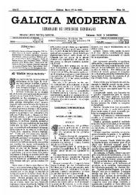 Galicia Moderna. Núm. 38, 17 de enero de 1886 | Biblioteca Virtual Miguel de Cervantes