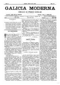 Galicia Moderna. Núm. 46, 14 de marzo de 1886 | Biblioteca Virtual Miguel de Cervantes