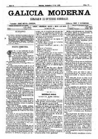 Galicia Moderna. Núm. 71, 5 de septiembre de 1886 | Biblioteca Virtual Miguel de Cervantes
