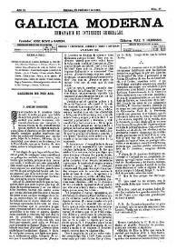 Galicia Moderna. Núm. 87, 26 de diciembre de 1886 | Biblioteca Virtual Miguel de Cervantes