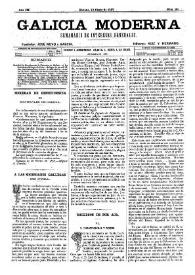 Galicia Moderna. Núm. 90, 16 de enero de 1887 | Biblioteca Virtual Miguel de Cervantes
