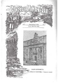 Aires da Miña Terra. Núm. 37, 17 xaneiro 1909 | Biblioteca Virtual Miguel de Cervantes