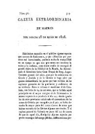 Gazeta de Madrid. 1808. Núm. 51, 28 de mayo de 1808 | Biblioteca Virtual Miguel de Cervantes