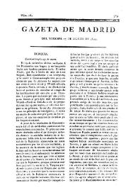 Gazeta de Madrid. 1809. Núm. 76, 17 de marzo de 1809 | Biblioteca Virtual Miguel de Cervantes