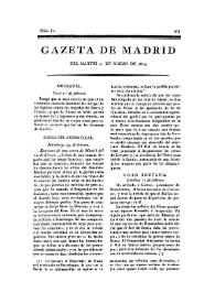 Gazeta de Madrid. 1809. Núm. 80, 21 de marzo de 1809 | Biblioteca Virtual Miguel de Cervantes