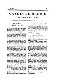 Gazeta de Madrid. 1809. Núm. 82, 23 de marzo de 1809 | Biblioteca Virtual Miguel de Cervantes