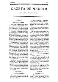 Gazeta de Madrid. 1809. Núm. 93, 3 de abril de 1809 | Biblioteca Virtual Miguel de Cervantes