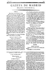 Gazeta de Madrid. 1810. Núm. 32, 1º de febrero de 1810 | Biblioteca Virtual Miguel de Cervantes