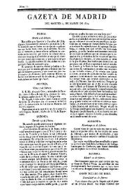 Gazeta de Madrid. 1810. Núm. 72, 13 de marzo de 1810 | Biblioteca Virtual Miguel de Cervantes