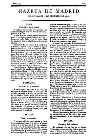 Gazeta de Madrid. 1810. Núm. 353, 19 de diciembre de 1810 | Biblioteca Virtual Miguel de Cervantes