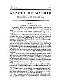 Gazeta de Madrid. 1809. Núm. 22, 22 de enero de 1809 | Biblioteca Virtual Miguel de Cervantes