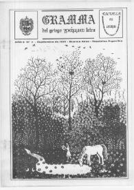 Gramma. Año 2, número 7, 1991 | Biblioteca Virtual Miguel de Cervantes